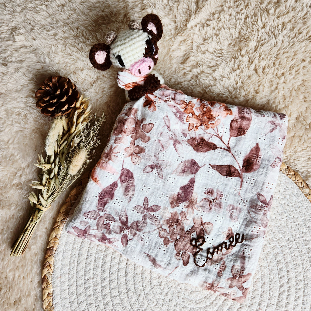 Doudou Câlin Vanille la Vachette