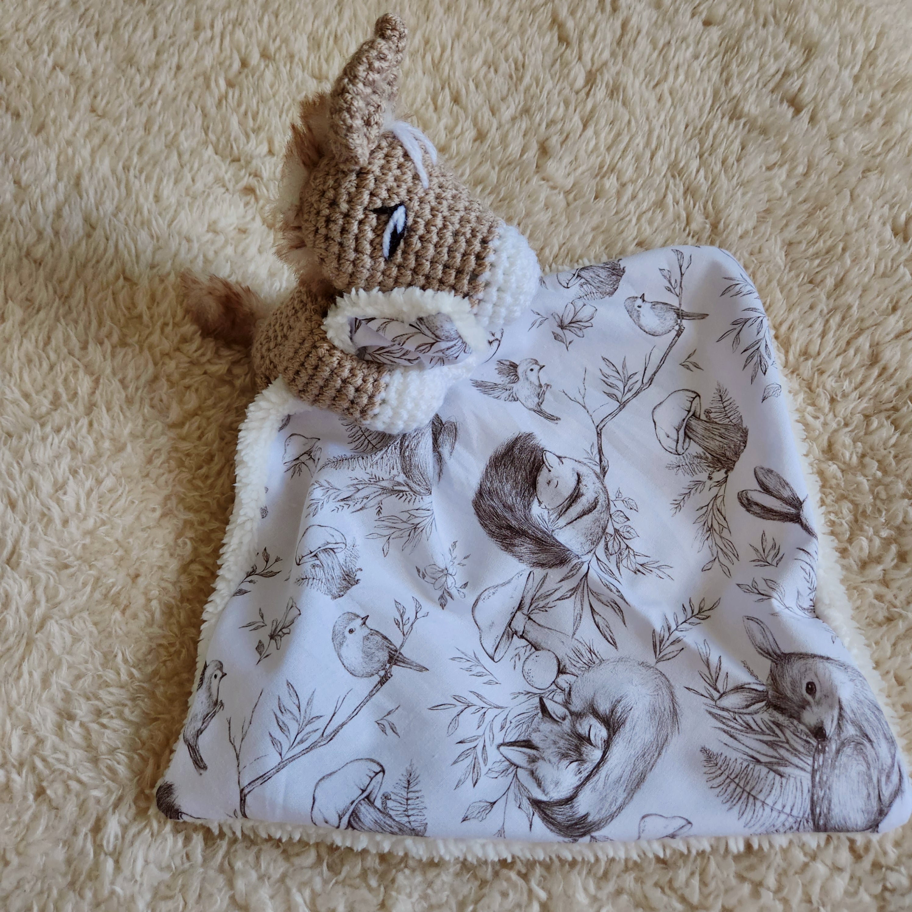 Doudou Câlin Polo le Poney