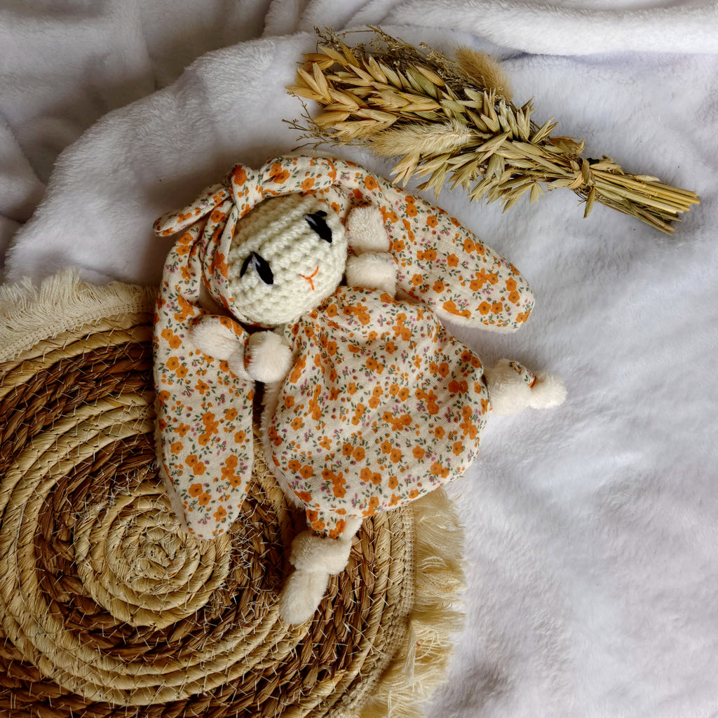 Doudou Plat Gabin le Lapin